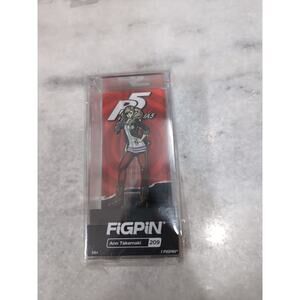 FiGPiN #209, Persona‎ 5 Ann Takamaki- Collectible Pin, Hard Display Case, Sealed